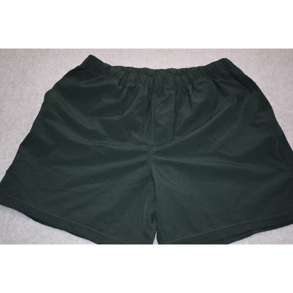 Hylete Shorts Mens Size Large Quad Cut Stretch Gym Workout 6" Inseam Zip Pocket - Picture 1 of 5